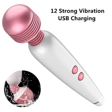 Powerful Magic Wand AV Vibrator Sex Toys for Woman Clitoris Stimulator Sex Shop toys for adults G Spot vibrating Dildo for woman