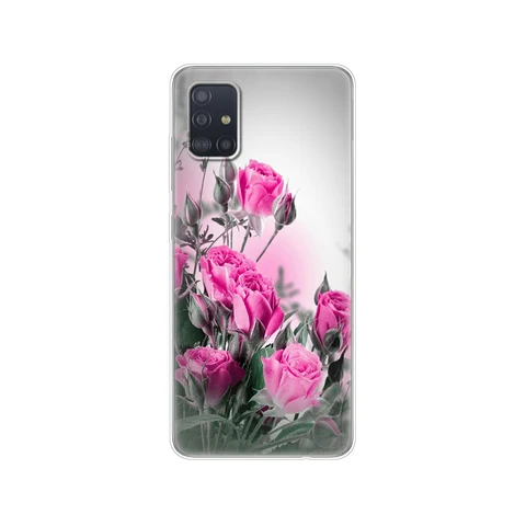 Samsung Galaxy A31 A51 A71 Case Silicon Back Cover Phone Case For Samsung A315 A515 A715 Soft Case bumper coque protect