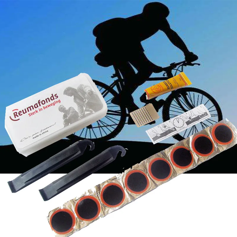 

2019 Portable Bicycle Bike Tire Repair Kits Tools Bike Chain Tool Cycling Bicycle Kits Drop Shipping Patch Glue Lever New Z0909
