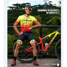 OGGI-Mono de Triatlón de manga corta Unisex, ropa aerodinámica para Ciclismo de montaña, de velocidad