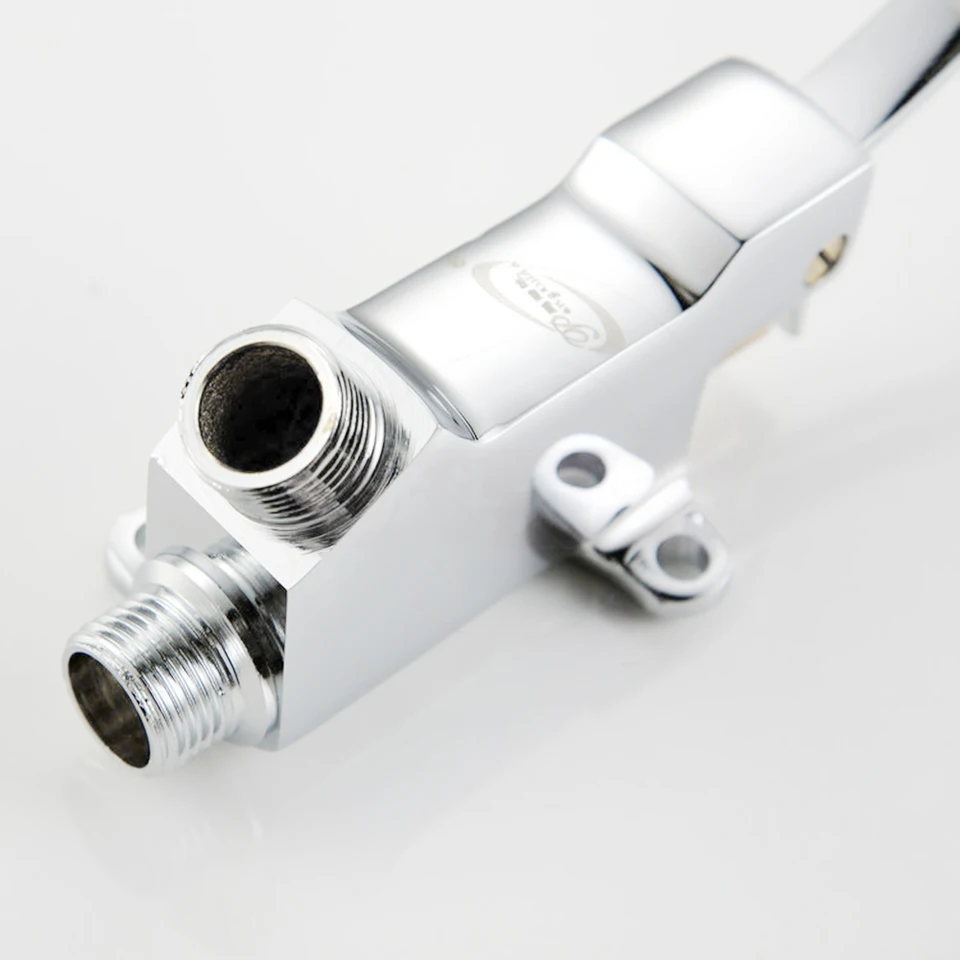 Floor Foot Pedal Control Switch Valve Faucet Basin Single Cold Water Kitchen Hom