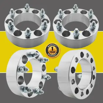 

(4) 2" 50mm | 6x139.7 6X5.5 | Wheel Spacers 12x1.25 Fit 2004-2014 Nissan Titan