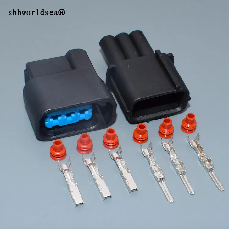 

worldgolden 3pin 2.0mm male female for Honda K-Series and S2000 Coil Pack 3 way waterproof automotive connector 6189-0728