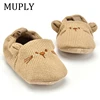 Adorable Infant Slippers Toddler Baby Boy Girl Knit Crib Shoes Cute Cartoon Anti-slip Prewalker Baby Slippers ► Photo 2/6