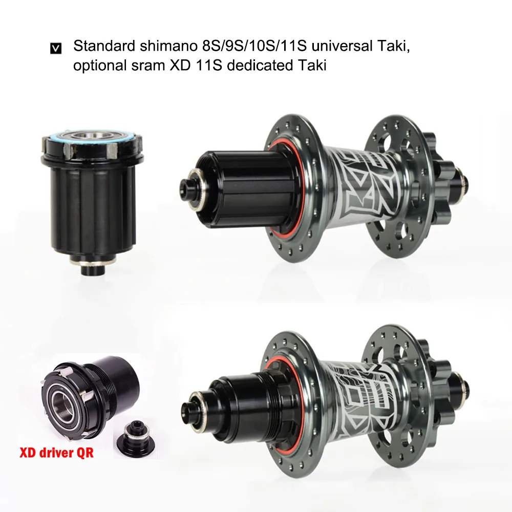 Koozer xm490 MTB горный велосипед концентратор 11 скоростей 32 отверстия 28h 36h 4