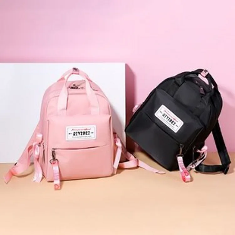 Стильный рюкзак из ткани Оксфорд, дышащая модная износостойкая одежда для снятия нагрузки, художественная и художественная многофункциональная женская одежда B