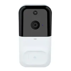 Sonnette vidéo sans fil wi fi 2.4G, Vision nocturne IR PIR, intelligente, sonnette pour porte de maison, caméra, interphone vidéo, carillon d'alarme 