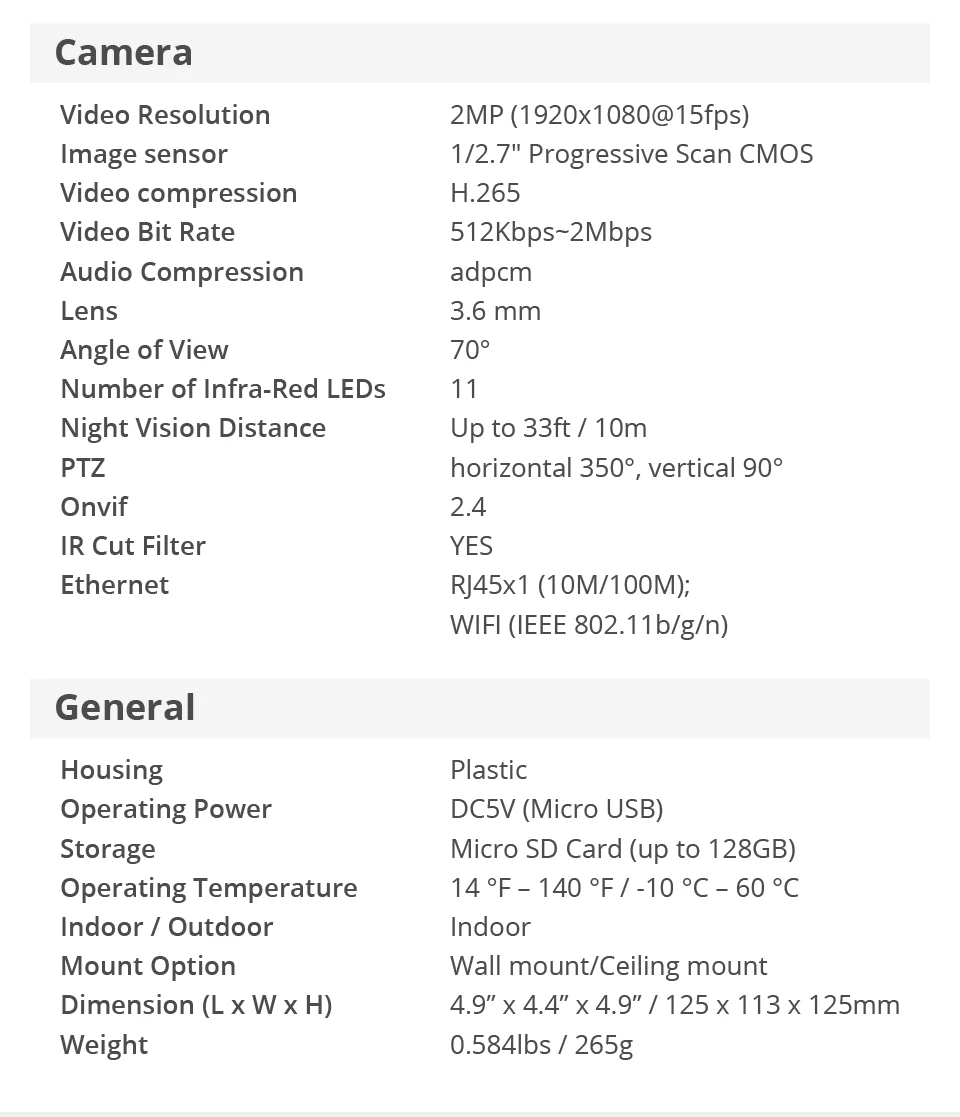 ANNKE WiFi ip-камера 1080P HD домашняя камера безопасности беспроводная домашняя камера безопасности двухстороннее аудио ночное видение смарт-камера системы видеонаблюдения