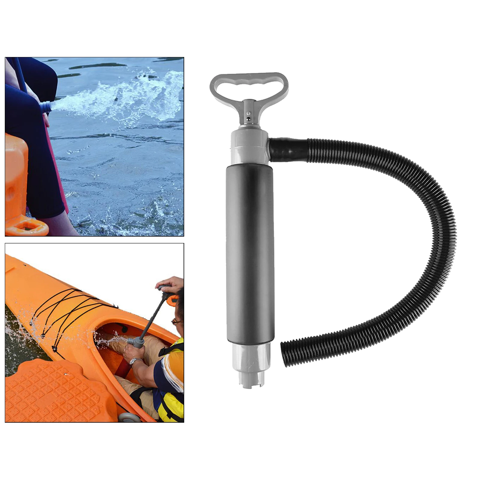 Portable Bilge Pump, Emergency Manual Bilge Drainage Floating Water