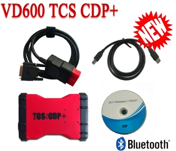 

2020 Latest VD600 NEW VCI diagnostic tool Bluetooth 2017.R1 activate free VD TCS CDP for delphis obd obd2 cars trucks Scanner