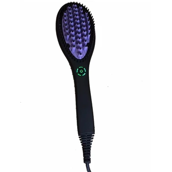 

EU Plug Professional Electric Hair Straightener Comb PTC Heating Hair Care Styling Fast Hair Iron Straightening Brush