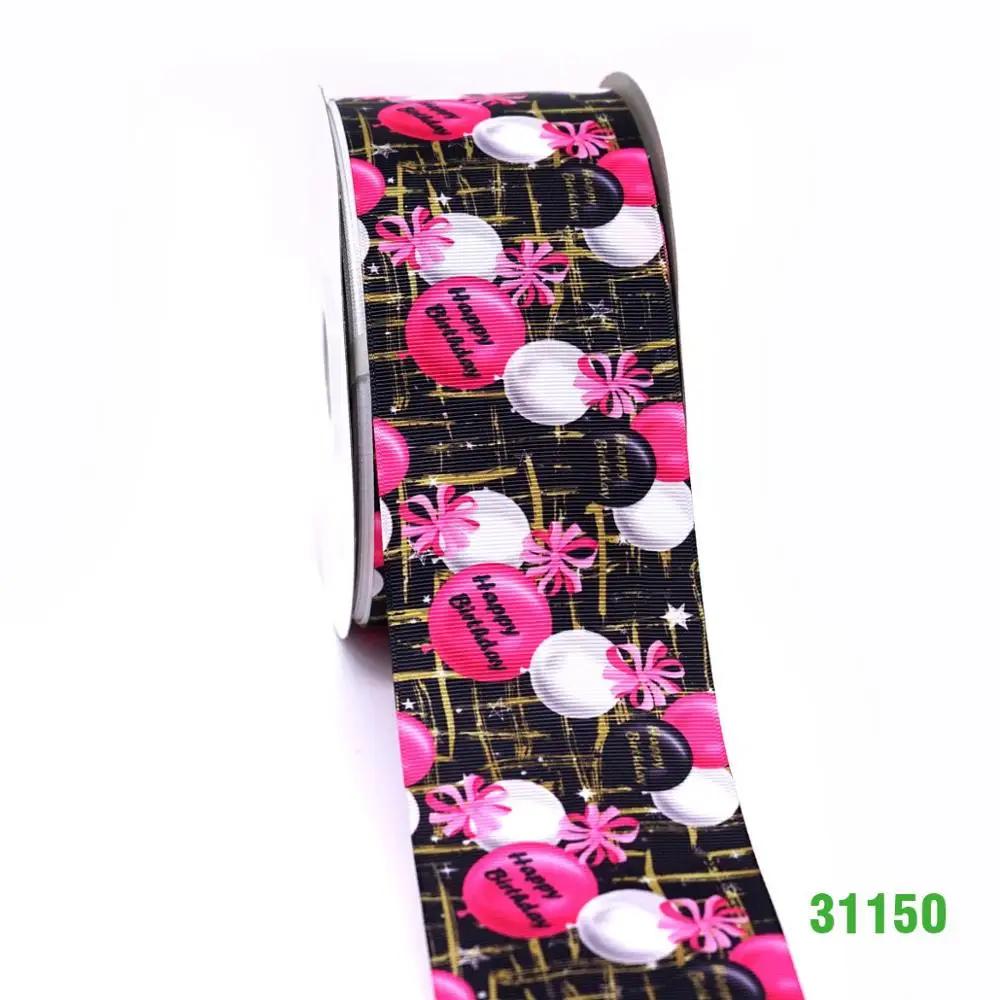 31150 DIY ремесло поставляет мультфильм персонаж напечатанный grosgrain ленты, атласная лента 50 ярдов. 31148 - Цвет: 31150