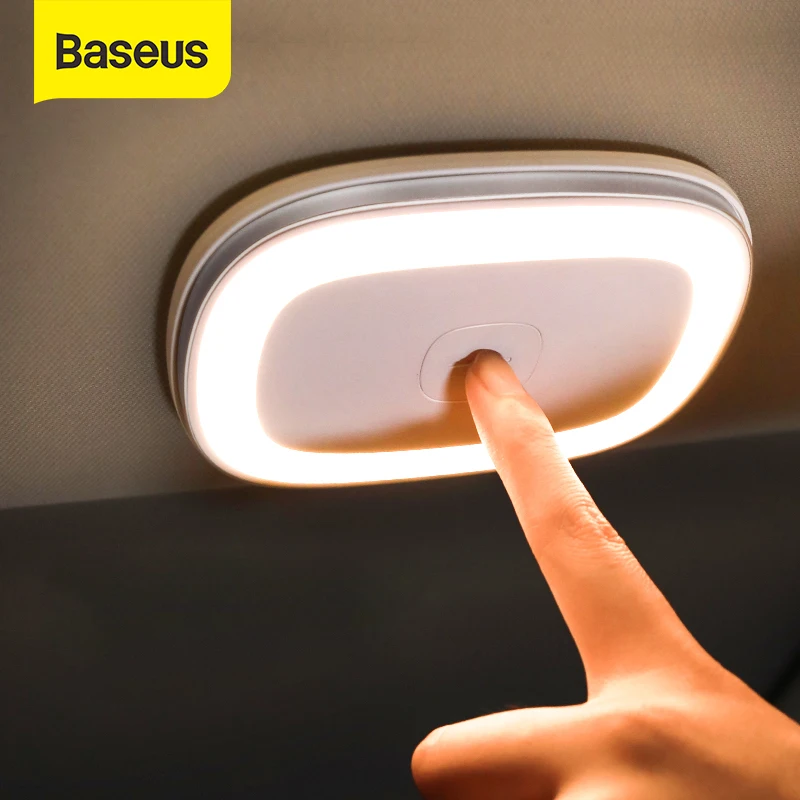 Baseus Car Reading Light Rechargeable Magnetic LED Auto Styling Night Light Car Interior