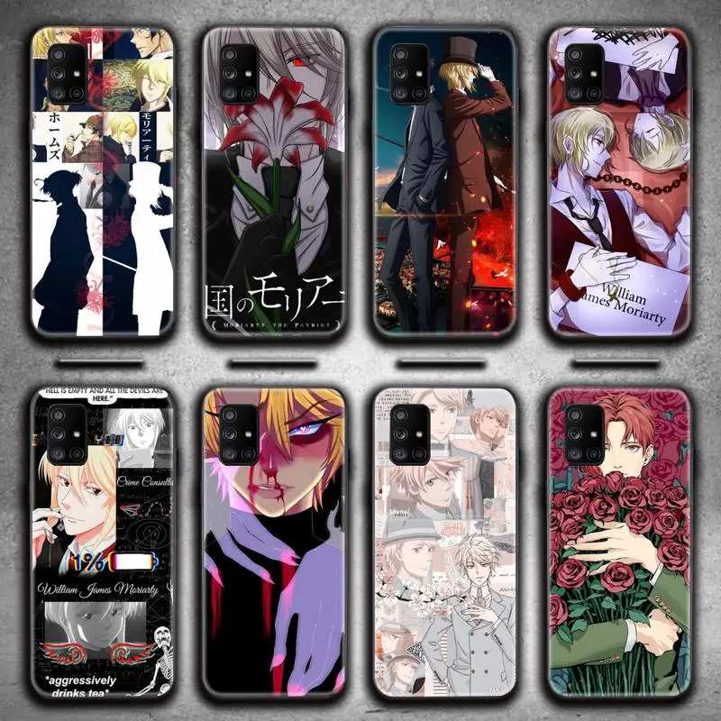 Чехол для телефона с аниме Moriarty the Patriot Samsung Galaxy A52 A21S A02S A12 A31 A81 A10 A30 A40 A50 A70 A80 A71 A51 |