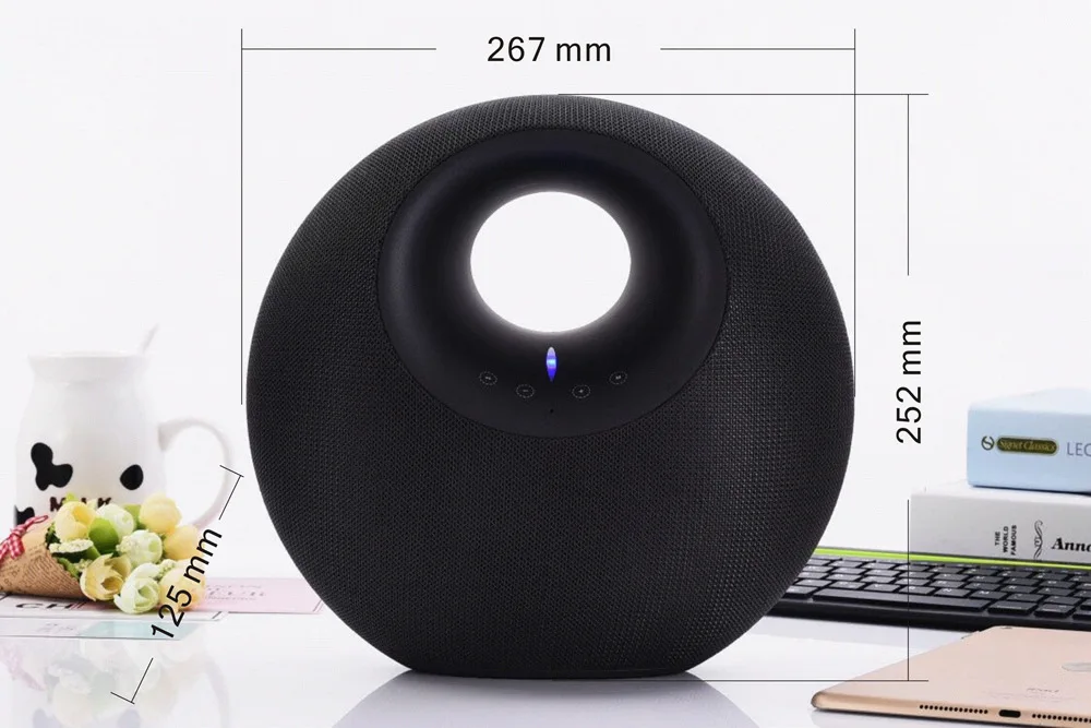 40 Вт DSP-1602 мобильный телефон HiFi BT динамик выделенный мини динамик Настольный динамик сабвуфер Портативный креативный аудио intellige