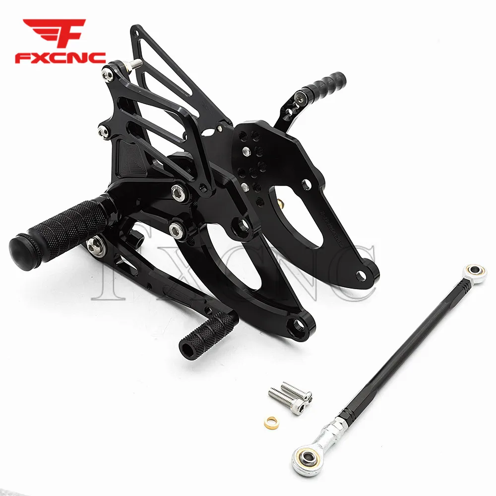 

For Honda CBR250 2017-2018 CNC Aluminum Alloy Motorcycle Footrest Footpeg Pedal Foot Peg Rearset Rear Set