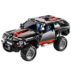 Новая техническая серия супер Джип внедорожник Внедорожный гоночный автомобиль модель детские игрушки строительные блоки наборы кирпичи
