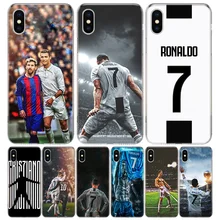 CR7 Cristiano Ronaldo чехол для телефона для iPhone 11 Pro 7 6X8 6S Plus XS MAX+ XR 5S SE 10 Ten Art TPU Coque Capa Shell