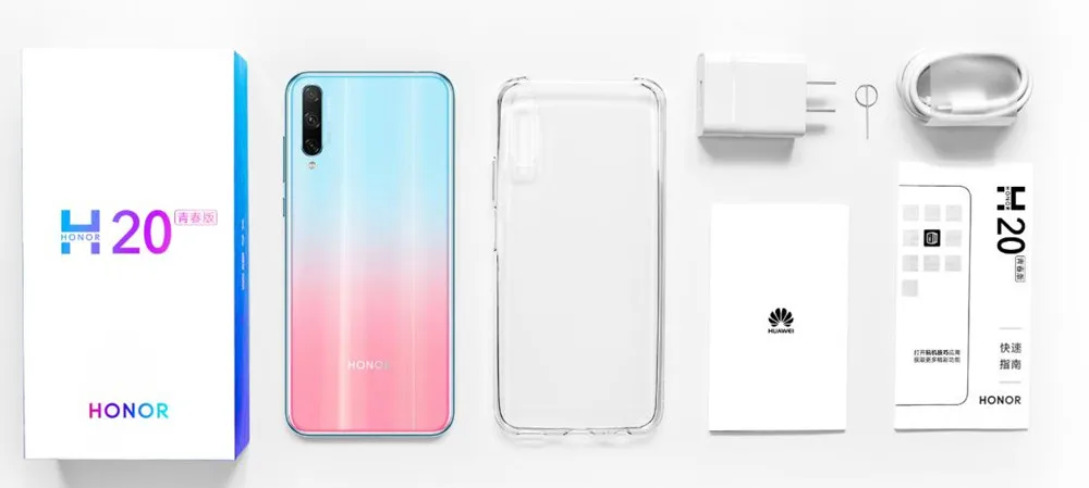 Honor 20 Lite 4G LTE мобильный телефон Android 9,0 Kirin 710F 6," мобильный телефон AMOLED 2400X1080 МП отпечаток пальца смартфон