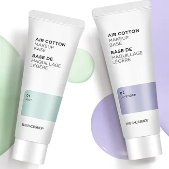 

35g Makeup Base Cream Multieffect Isolation Fine Lines Oil-control Cream Brighten Foundation Primer Cosmetics Green Purple