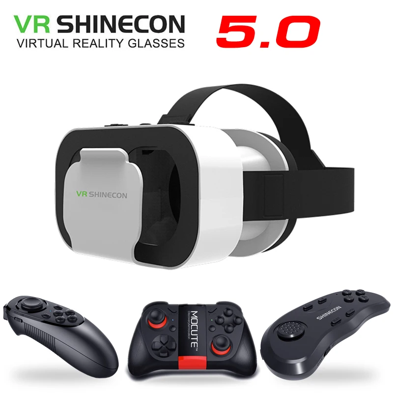 Очки виртуальной реальности VR SHINECON 5 0 3D очки для телефона 4 7 6 дюймов|3D реальности|