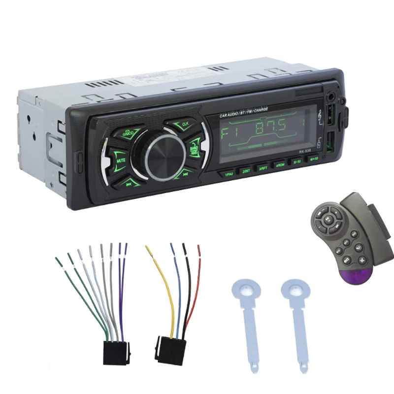 Автомобильный MP3-плеер 32G карта памяти FM двойная USB поддержка s TF карта Hands-free автомобильный Bluetooth Mp3 поддержка управления рулевым колесом