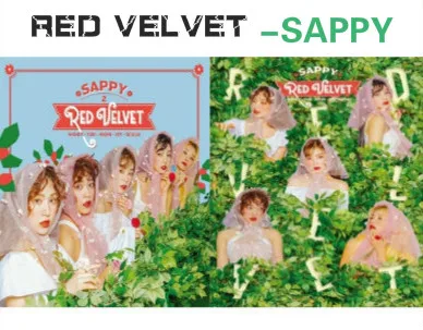 

[MYKPOP]~100% OFFICIAL ORIGINAL~ Red Velvet: SAPPY Album, 2 Ver for Choice - SA19081109