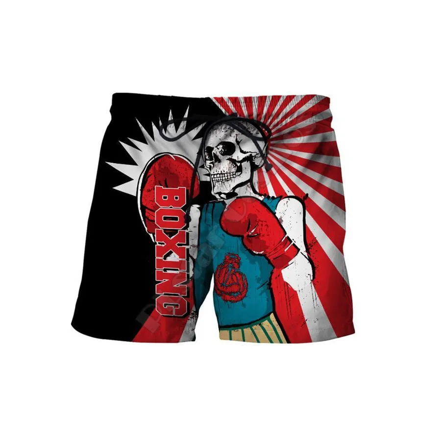 PLstar Cosmos New summer Fashion Shorts Nice Boxing Art 3D Printed men for women streetwear Casual Cool Shorts