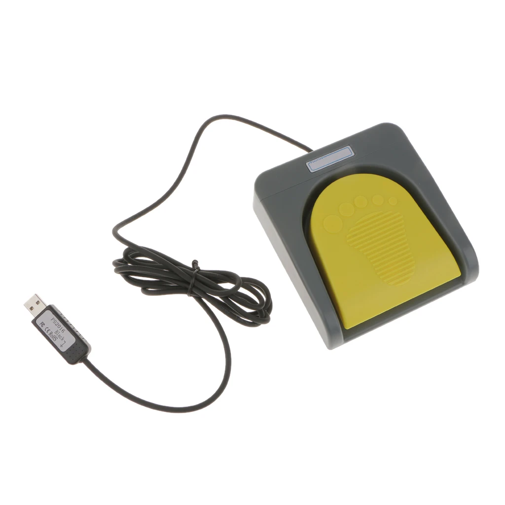 USB Foot Pedal Control Switch Game Pad Keyboard Mouse for Computer PC