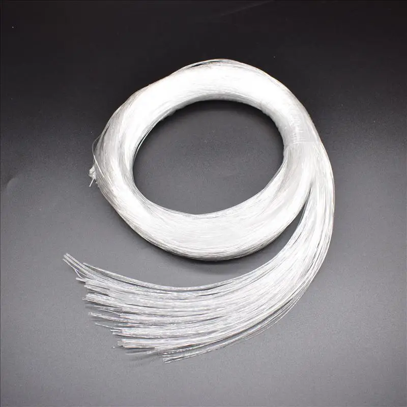 1～5 Meter 1mm End Glow PMMA Fiber Optic Cable for Home And Car LED Star Ceiling Light Kit Decoration