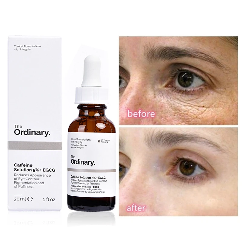 

Caffeine Solution 5% + EGCG Concentrated The Ordinary Whitening Face Serum Remove Dark Spots Freckle Hyper Pigmentation