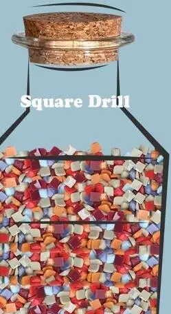 Square Индивидуальная фотография на заказ Алмазная картина DIY 5D полная круглая и квадратная дрель вышивка крестиком Алмазная мозаика, украшение дома - Цвет: Square