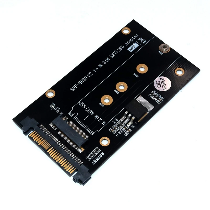 SSD Adapter Card Set M.2 Key M To SFF-8639 U.2 Hard Drive Riser Expansion For NVME 2230/2242/2260/2280 | Компьютеры и офис