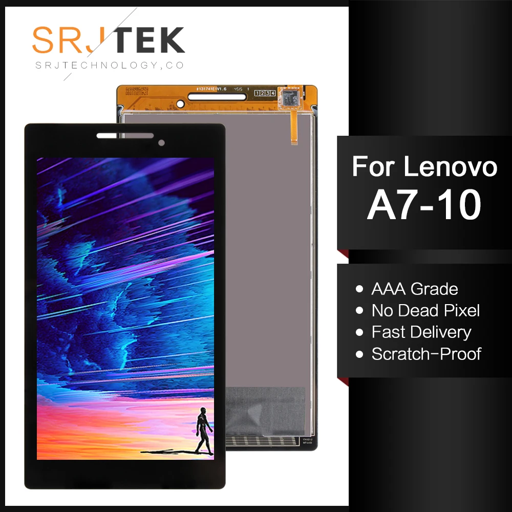 Для нового Lenovo Tab 2 A7 10 10F 20 Замена ЖК дисплей с сенсорным экраном и цифровым