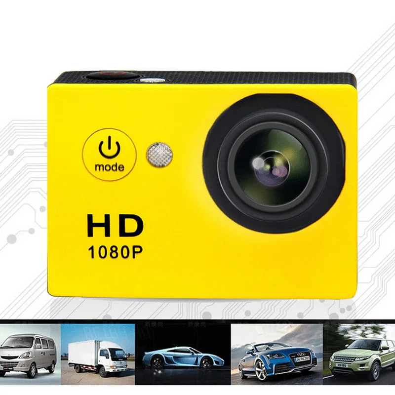 DV Экшн-камера TOSPRA Ultra HD 4K WiFi 2,0 дюймов 1080p для подводной съемки 30 м водонепроницаемая Спортивная видеокамера на Шлем s Sport Cam