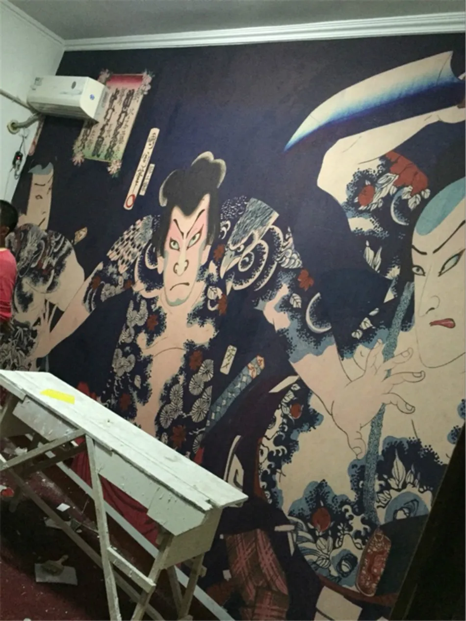 utensílios para pintura e tratamento de parede