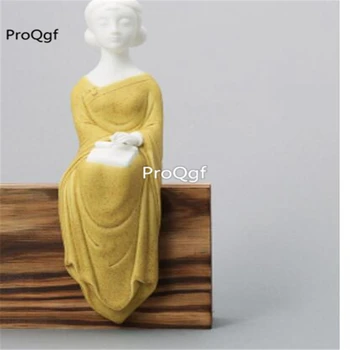 

ProQgf 1Pcs A Set rain sun day both meaningful Statue xiaobenda