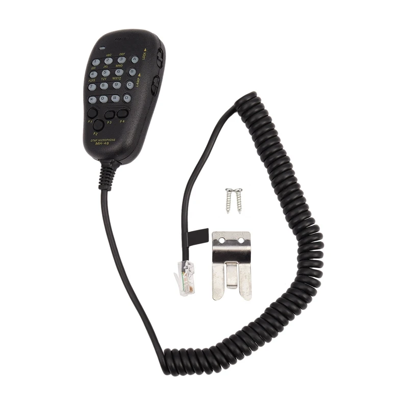 Dtmf Mh-48A6J Microfono A Mano Spina Rj-45 Per Radio Yaesu Ft-8900 Ft-2800M Ot8G