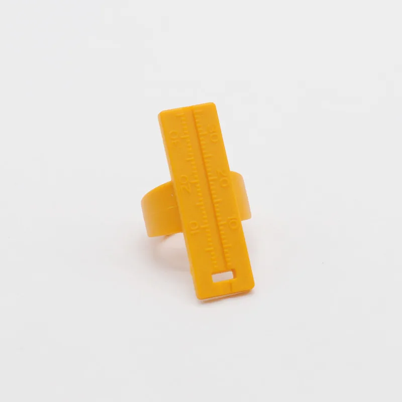 Yellow Стоматологическая пальчиковая линейка для измерения корневого канала, игла, Эндодонтический инструмент - Цвет: Yellow