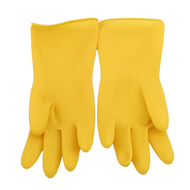 4 размера кухонные противоскользящие водонепроницаемые бытовые перчатки для