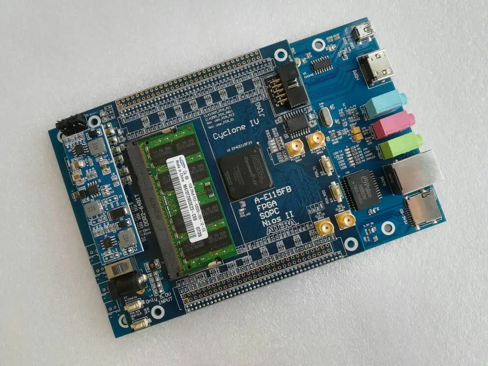 Плата разработки USB Blaster Cyclone IV EP4CE115F23I7N fpga altera плата + 88E1111 RJ45 HDMI SDcard плата|cyclone iv|board