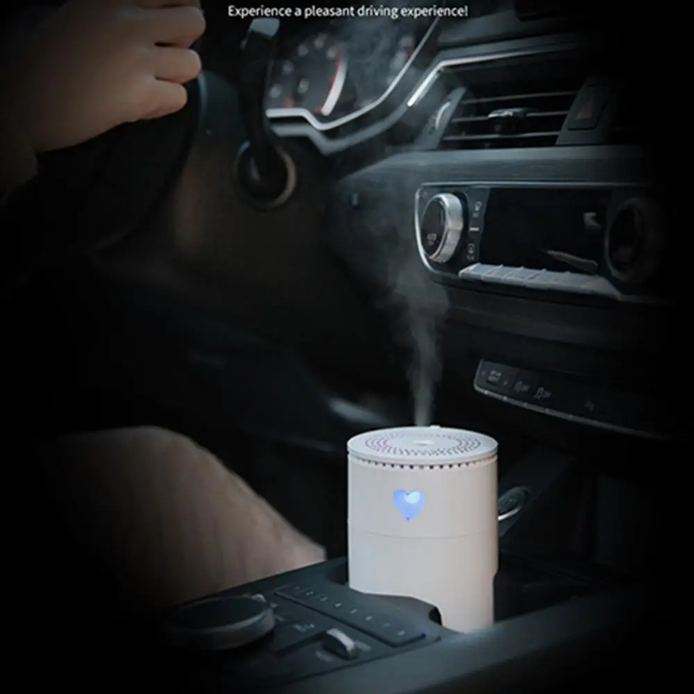 Увлажнитель воздуха для автомобиля, увлажняющий Распылитель, миниатюрный кислородный бар, домашнее туманное измерительное устройство, увлажнитель, зарядка через USB