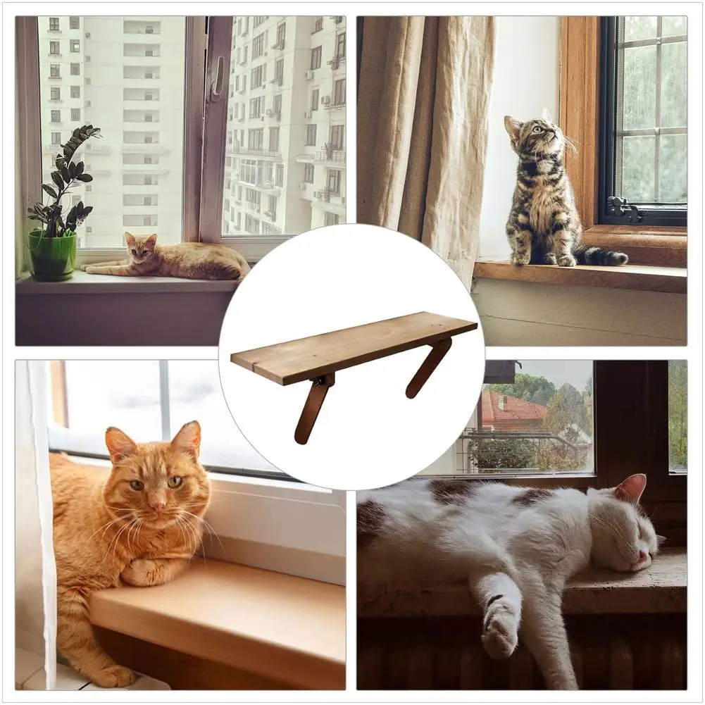 Cat Hammock Window Mounted Cat Hammock Pet Seat Hanging Cat Lounger Bed Kitten Supplies Rest Cat Balcony Window Sill Bed