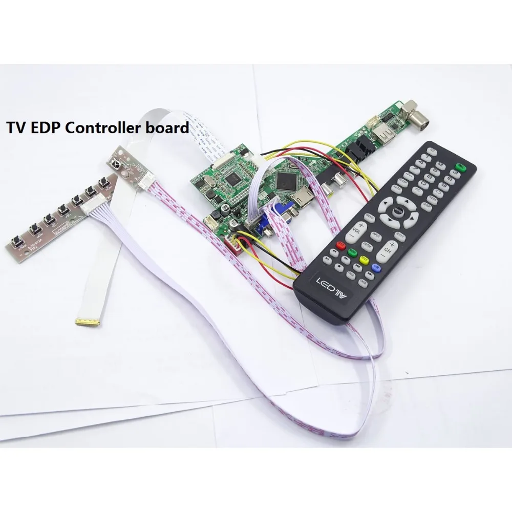 Для B156HAN01.2 1920*1080 панель монитора экран VGA ЖК-контроллер плата карты HDMI ТВ СВЕТОДИОДНЫЙ EDP комплект 2 полосы 30pin