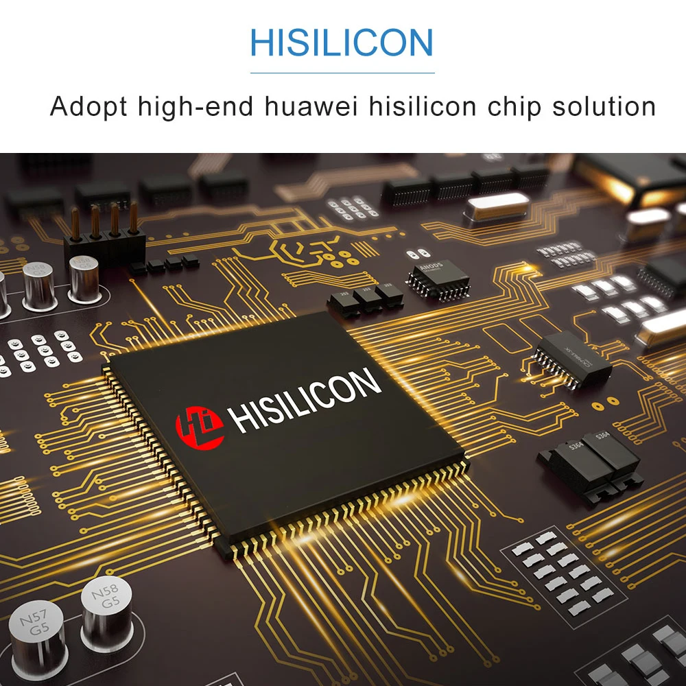  Nuovo Hisilicon 2 Canali Dvr a Doppio Canale Audio di Registrazione con Costruito Nel Ventilatore H