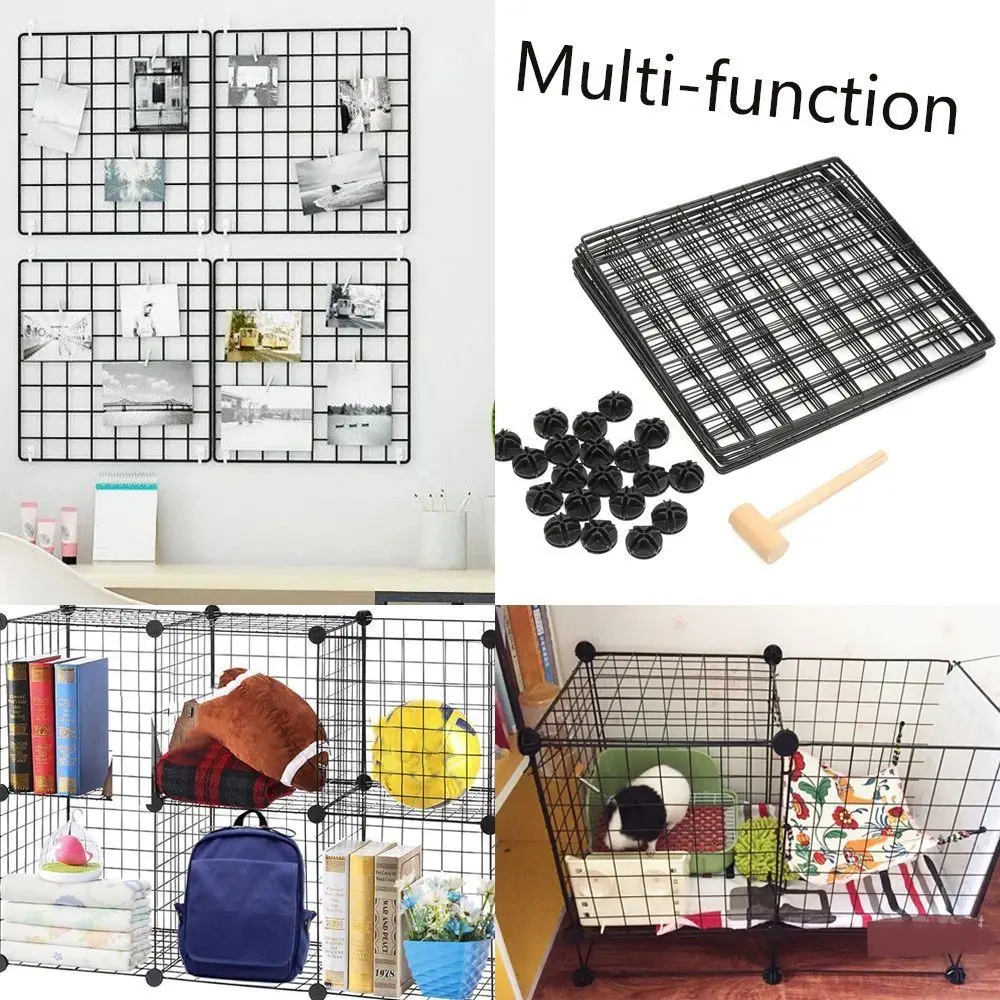 8Pet Playpen Bunny Cage Fence DIY Small Animal Exercise Pen Crate Kennel Hutch for Guinea Pigs & Rabbits Upgrade Version