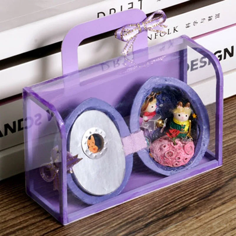Diy Кукольный дом мебель Diy Миниатюрный 3D Деревянный миниатюрный кукольный домик игрушки для детей подарки на день рождения Звездные Примечания R005