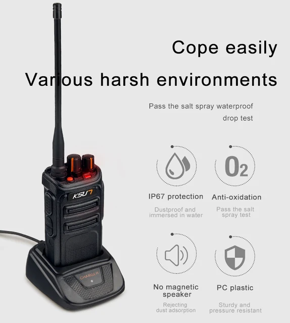 KSUN Walkie Talkie Dual Band Handheld Two Way Ham Radio Communicator HF  Transceiver Amateur Handy Walkie-talkie - Price history & Review, AliExpress Seller - QZ kexun Store