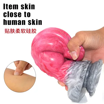 24cm*6.6cm Big Dildo Xxxl Monster Dildo Realistic Dildosex Anales Dog Dildo Sex Toy Dildo Anal Horse Thick Dildos Realistic Anal 2