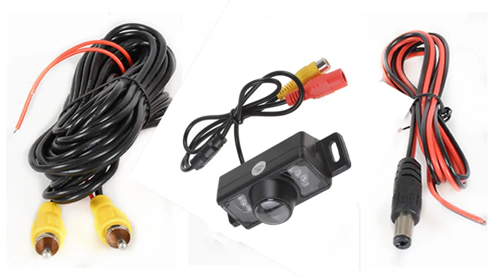 5 inch TFT LCD HD800*480 screen Car Monitor Mirror Reversing Parking Monitor with 2 video input, Rearview camera optional